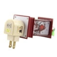 thumbnail image 3 of Christmas Cardinal Lantern Night-Light Plastic Plug 120V Outlet 164112, 3 of 3