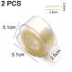 thumbnail image 2 of Adhesivos para párpados dobles de un solo lado, delgados y anchos, cinta adhesiva Invisible Natural transpirable para párpados, levantamiento instantáneo de ojos, 2 of 6