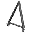thumbnail image 4 of Soporte de TV móvil de baja altura con ángulo de visión ajustable de 40 degree a 70 degree, soporte triangular de metal para , carrito de suelo para, 4 of 8