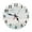 A, variant on Vintage Weathered Wooden Plank Pattern Wall Clock Quiet Quartz Movement Wall Clock Chic Interior Decor Wall Art Clock