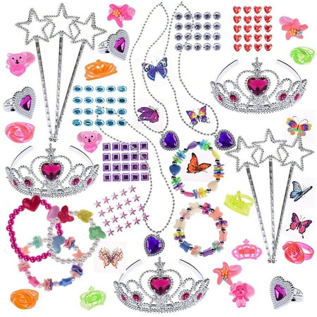 Decorate Princess Party - 68Pcs Princess Party Favor Toys for Girls, Party Favor for kids