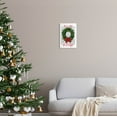 thumbnail image 2 of Stupell Industries All Is Calm Christmas Song Graphic Art Unframed Art Print Wall Art, Design by Lettered and Lined, 2 of 6