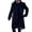 Black, variant on Men's Formal Coat Double Breasted Button Maxi Overcoat Insulated Long Fall Winter Coats for Men M