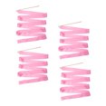 thumbnail image 4 of FUTUREORYY 4Pcs Pink Gymnastics Ribbons for Artistic Gymnastics and Performance Ribbon, 4 of 8