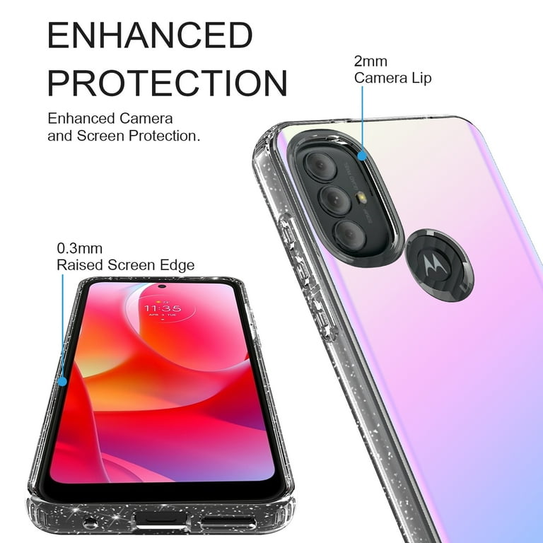 Rosebono Case for Moto G Play 2023 G Pure G Power 2022