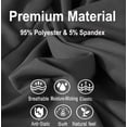 thumbnail image 5 of ASUDESIRE 5 Pack Men's Athletic Shorts Mesh Workout Gym Activewear Basketball Shorts 8" Inseam With Pockets, 5 of 7