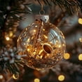 thumbnail image 3 of Musical Christmas Ornament with Hanging Ribbon, an Elegant Musical Note Tree Decoration to Celebrate Holiday Melodies and Seasonal Joy, 3 of 6