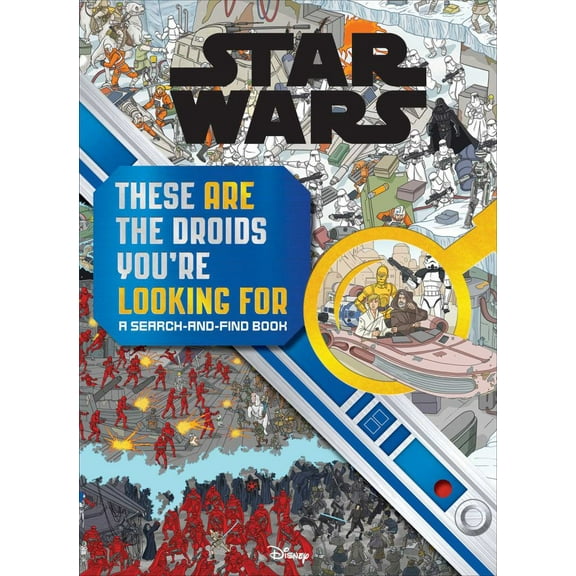 Star Wars Search and Find: These ARE the Droids You're Looking For (Hardcover)