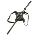 thumbnail image 1 of Sword belt samurai sword scabbard sword two scabbard PU leather belt belt I9u1 Tw, 1 of 5