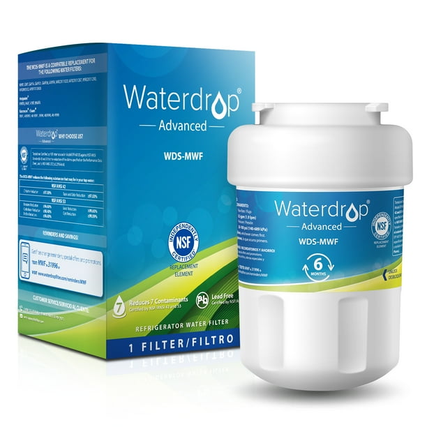 1 Pack Compatible with GE MWF, DSE25JSHECSS, MWFINT, MWFP, MWFA, GWF