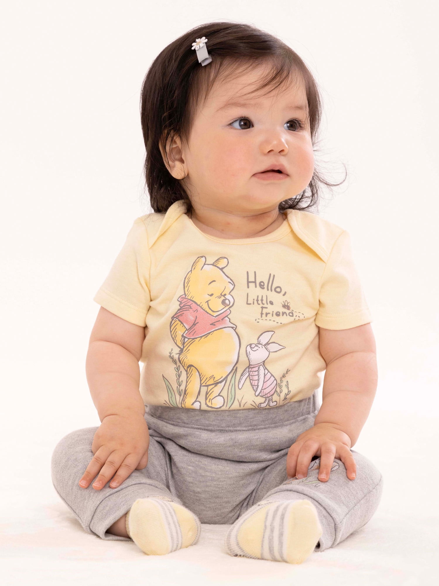 Disney Baby Wishes + Dreams Winnie the Pooh Layette Shower Gift Set Bundle, 13-Piece, Sizes NB-3/6M