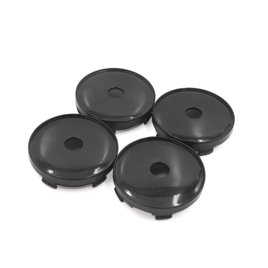 4 Pcs 60mm Diameter 6 Lugs Car Vehicle Tire Wheel Center Hub Caps Cover