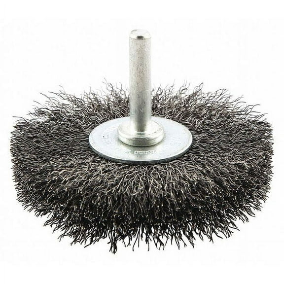 3PC ZoroSelect Wire Wheel Brush, 0.008" dia. Wire