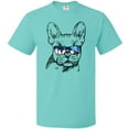 thumbnail image 3 of Inktastic French Bulldog Portrait with Sunglasses T-Shirt, 3 of 5