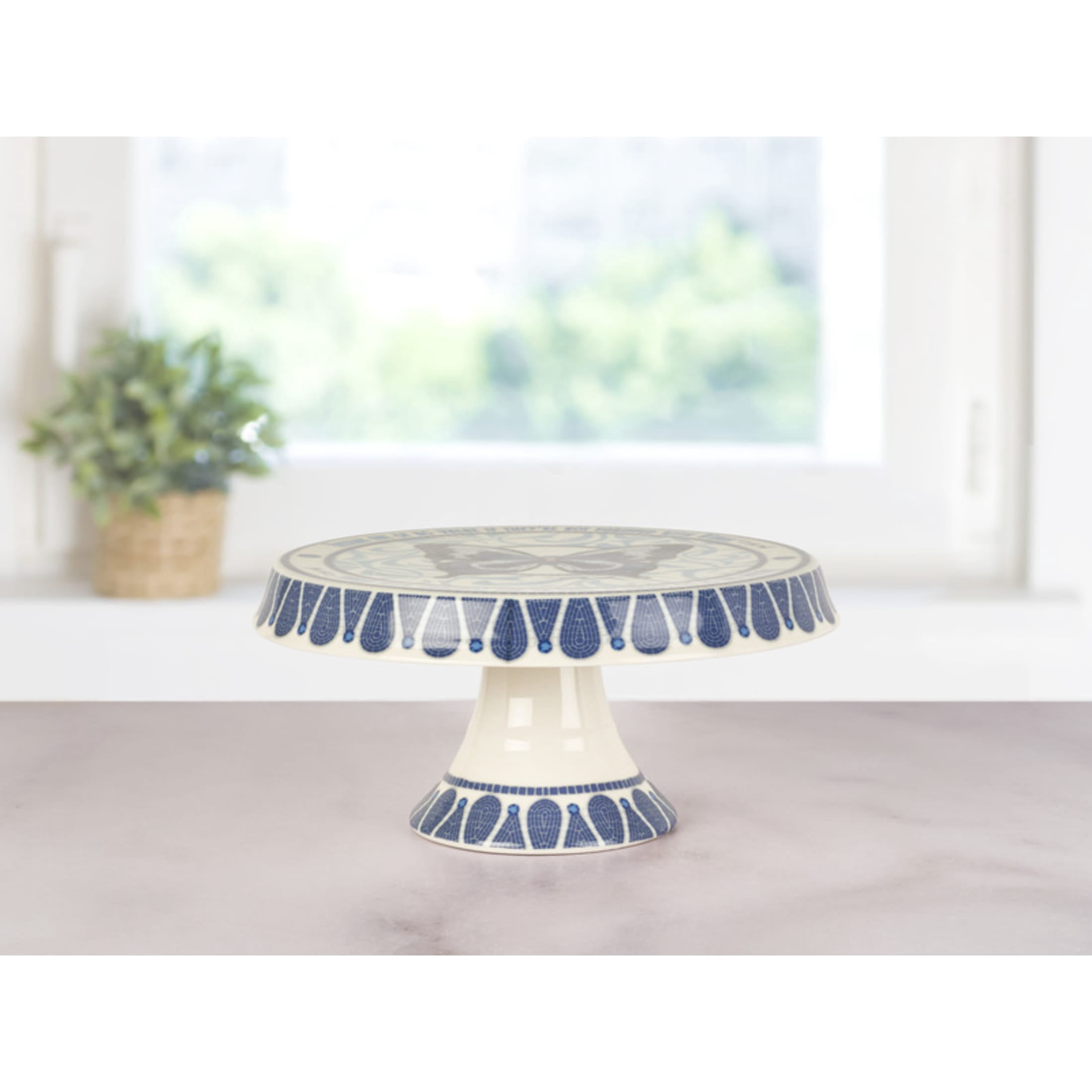Dolly Parton Jeweled Mosaic 10.5 in Cake Stand