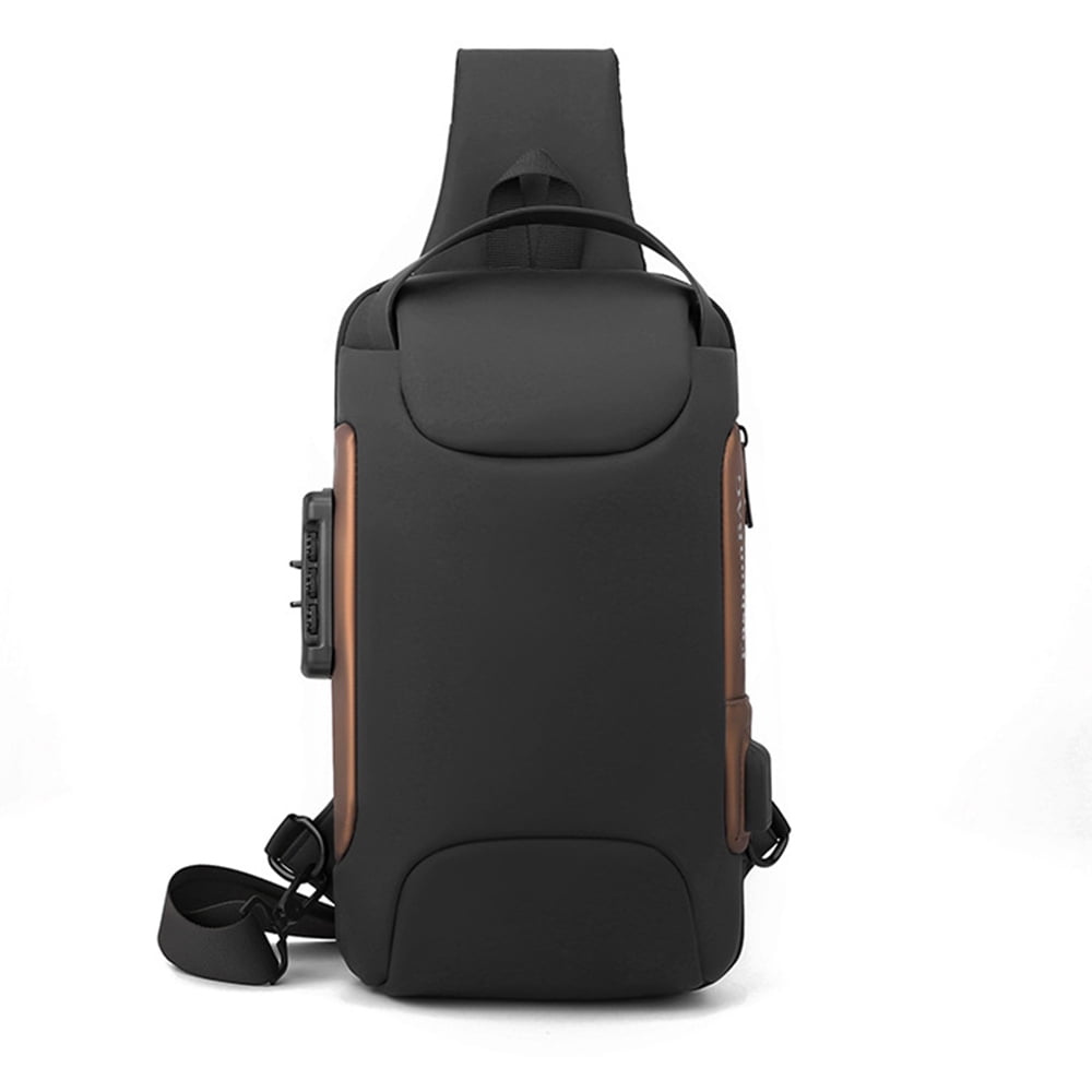 Bolsa De Honda Para Hombres Mochila Crossbody Crossbody Gris | Cuotas