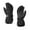 Black, variant on Kids Ski Mittens, Waterproof Snow Thinsulate Mittens Toddler Warm Winter Ski Snow Gloves with String for Boys Girls