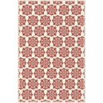 thumbnail image 2 of Aspen Brands RUG1R46 Tapis Design Européen Moderne 4 x 6 Pi - Rouge & Blanc, 2 of 2