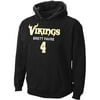 NFL - Big Men's Minnesota Vikings #4 Brett Favre Hooded Sweatshirt