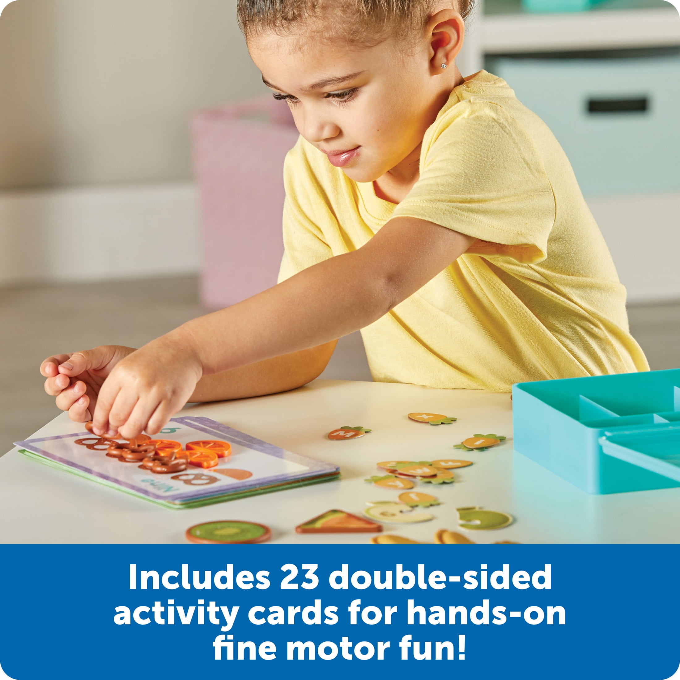 Learning Resources Let's Go Bento! Learning Activity Set, Preschool Learning Activities, Fine Motor Skills , Ages 3+