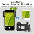 thumbnail image 2 of Microscopio de celular Unbranded 12 Leds 395nm 71-105 mm 6pcs Modos ajustables, 2 of 7
