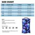 thumbnail image 6 of Pofeuu cool crystal Skull flower Print Men's Muscle T-Shirt, Sleeveless, Muscle Tank, Classic Muscle Tee Top For Men Casual Sleeveless Muscle T-Shirt Trendy Clothes-3X-Large, 6 of 7