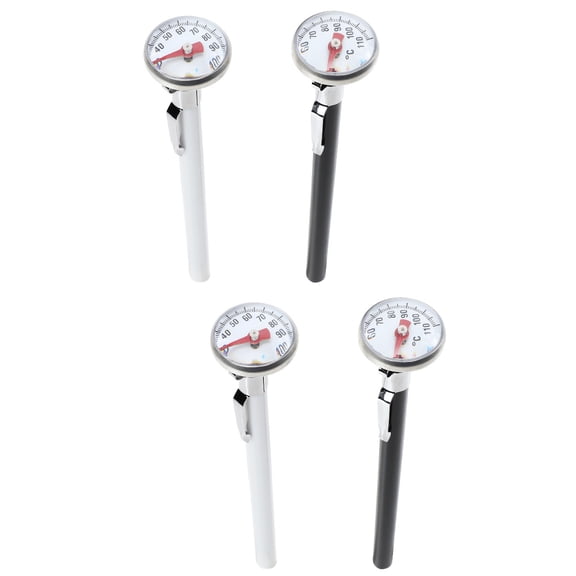 Set of 2 Espresso Accessories Tea Thermometer Food Coffee Baby