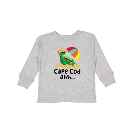 

Inktastic Cape Cod Massachusetts Gift Toddler Boy or Toddler Girl Long Sleeve T-Shirt