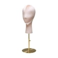 thumbnail image 1 of Xuanheng Mannequin Head Hat Rack Fabrics Block Model Manikin Head for Jewelry Hat Pink, 1 of 8