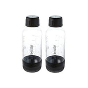 Drinkmate 0.5L Carbonating Bottles - Black (2 Pack)