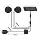 thumbnail image 4 of Casco Inalámbrico Auricular Música Altavoz IPX7 Impermeable Bluetooth5.0 Recargable Casco Intercomunicador Auriculares de Motocicleta, 4 of 5