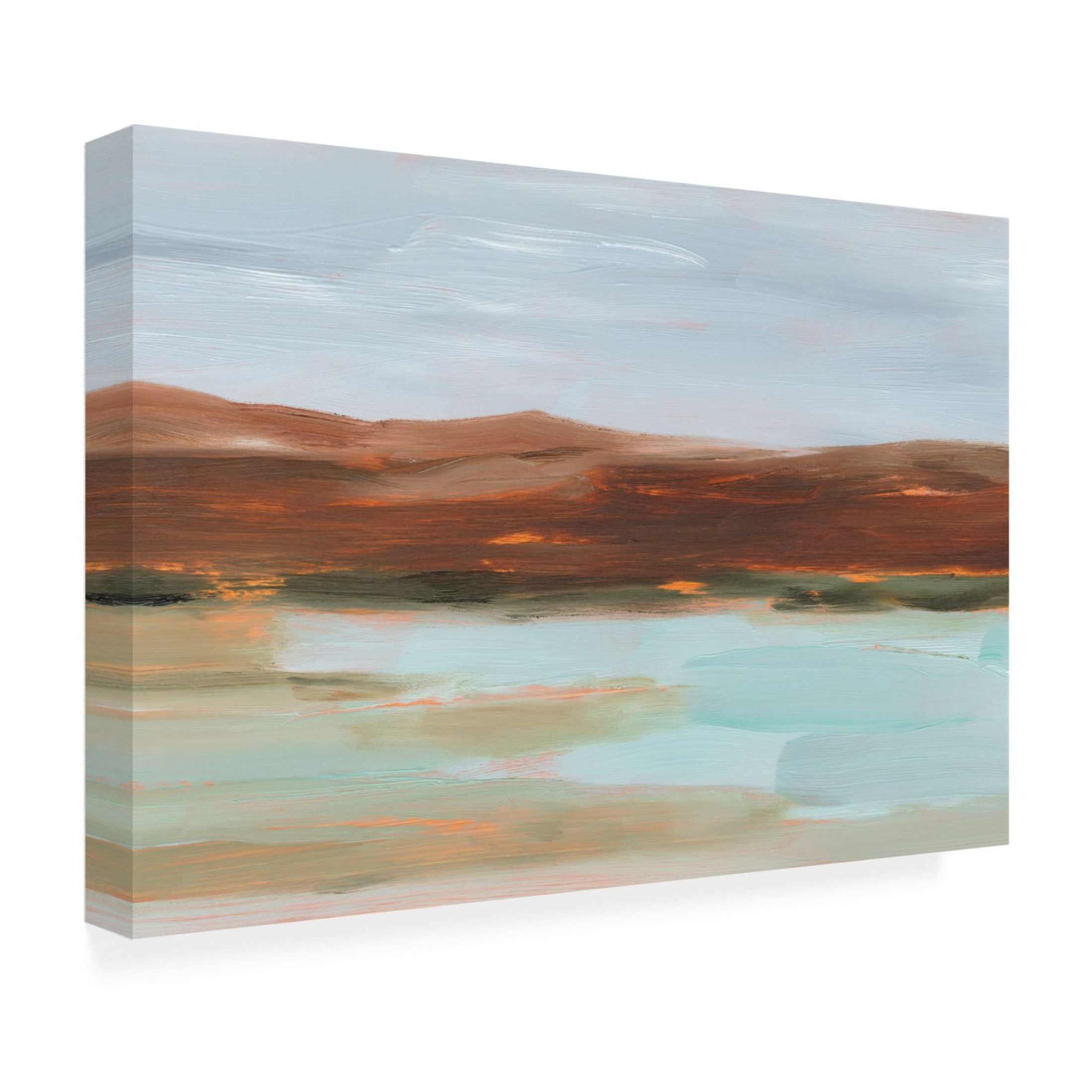 Trademark Fine Art Ethan Harper  Umber Mountain Range I Canvas Wall Art