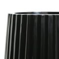 thumbnail image 4 of DecMode 24" Black Resin Vase, 4 of 7