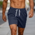 thumbnail image 6 of jjayotai Shorts for Men Drawstring Elastic Waist Shorts Athletic Gym Workout Casual Shorts for Running Pajama Lounge, 6 of 6