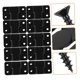 thumbnail image 5 of CRILSTYLEO 6 Pares De Interlocking Negros En Inoxidable Para Colgar Cuadros Y En Pared, 5 of 8