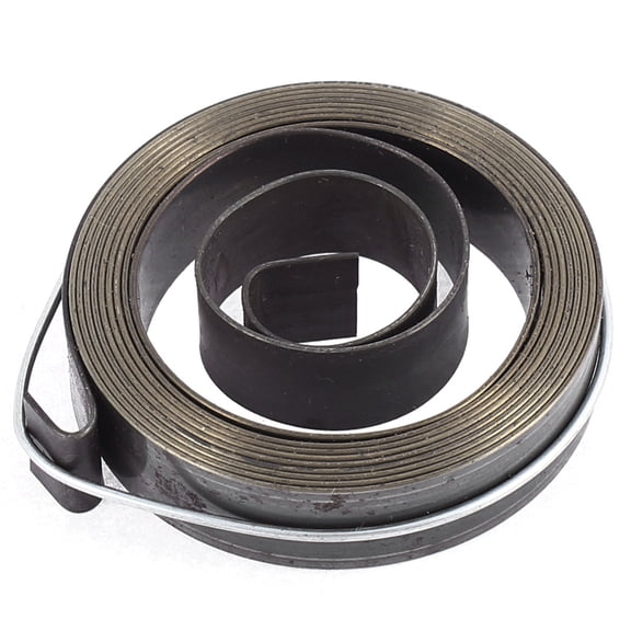 Unique Bargains 12mm Width Metal Recoil Starter Press Quill Return Spring for Bench Drill