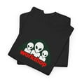 thumbnail image 3 of Alien Workshop 3 Aliens Black Retro Skateboarding T Shirt Design, 3 of 4