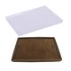 thumbnail image 1 of Bandeja de la caja de almacenamiento del organizador de la presentación de la joyería, vitrina del terciopelo de 600 agujeros café Yuyangstore bandeja de joyas, 1 of 8
