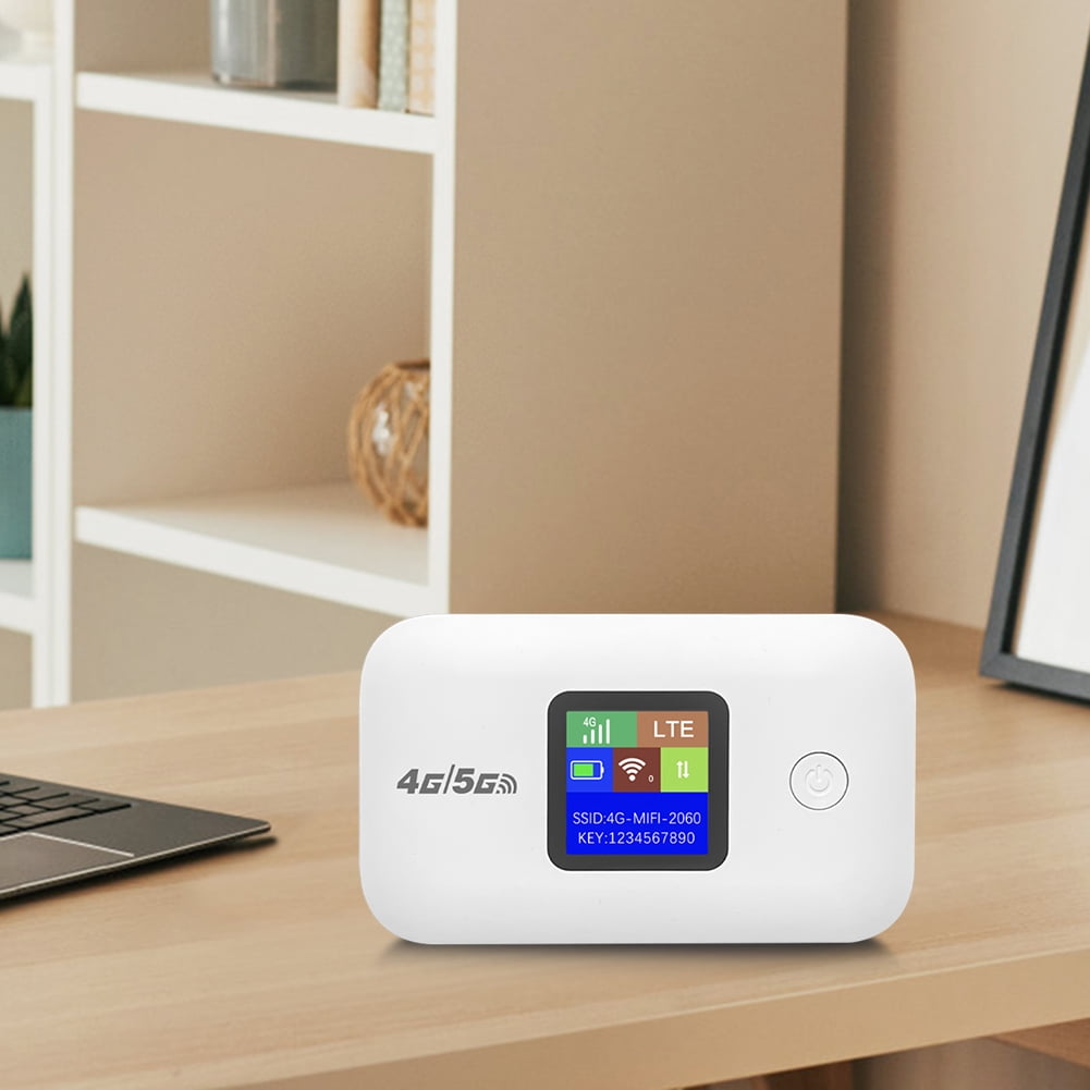 4G Lte WiFi Router with SIM Card Slot Wireless Hotspot Mobile Pocket ...