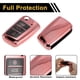 thumbnail image 4 of Funda de Llave de Auto de Silicona TPU Rosa Única para VW Golf 7 Mk7 Tiguan Touran T-Roc T-Cross Polo Jetta Caddy Beetle Passat - Funda de Control Remoto de 3 Botones, 4 of 6