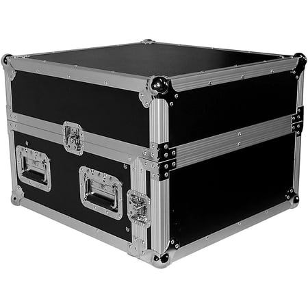 UPC: 0753182906270 | ProX T-4MRSS 4U Rack x 10U Top Mixer DJ Combo Flight Road Case