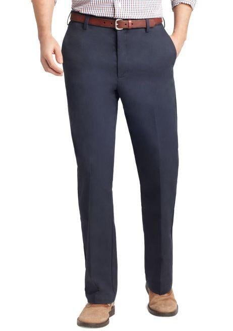 izod men's american chino flat front straight fit pant