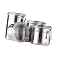 thumbnail image 4 of Recipientes para café Strade Fareast Limited 4 piezas acero inoxidable hermético 5 pulgadas, 4 of 8