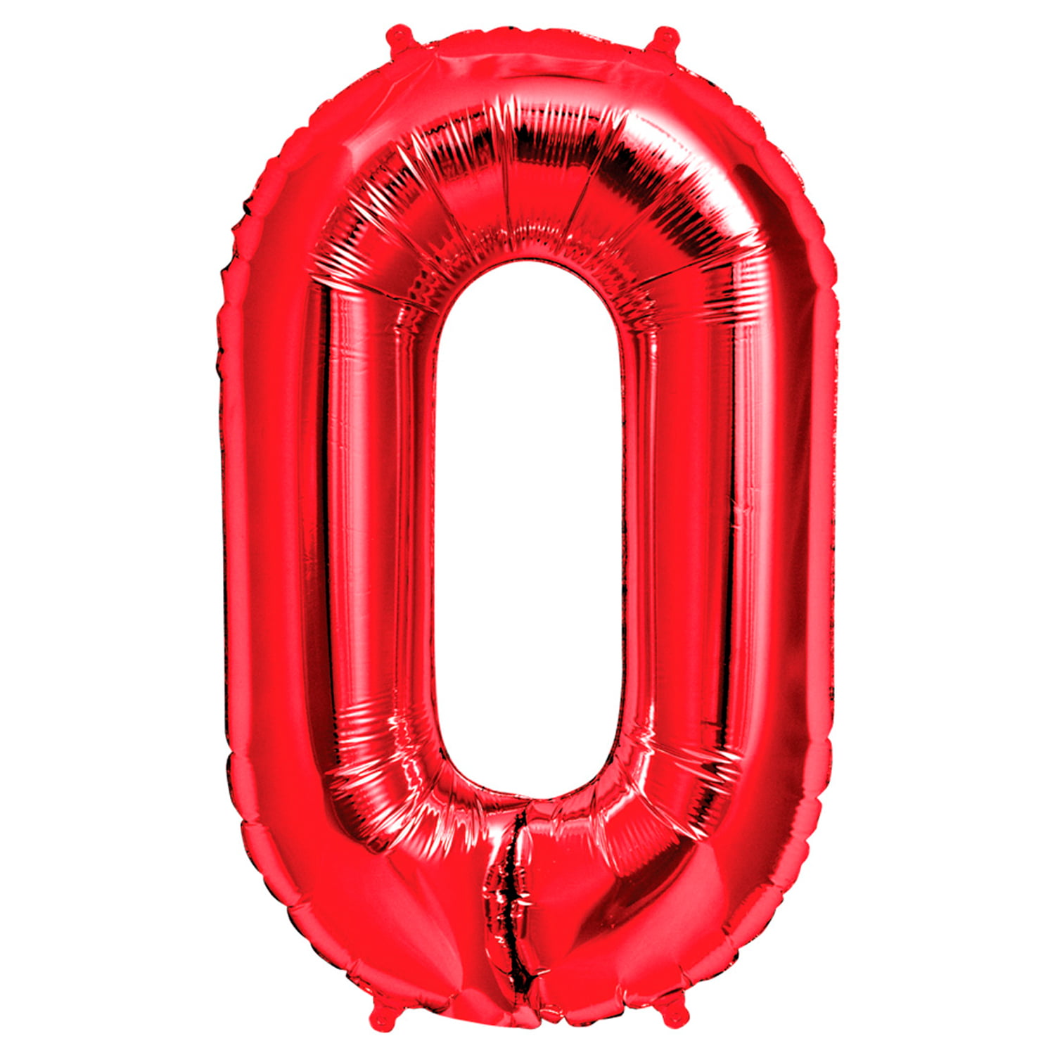 Number 5 Red Giant 34 Inch Supershape Foil Balloon 