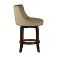 thumbnail image 4 of Hillsdale Napa Valley 25" Wood Contemporary Counter Stool, Brown, 4 of 7