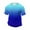 Blue, variant on Dealovy Mens Plus Size T-Shirts Short Sleeve Crew Neck Casual Homewear Color Changing Shirts for Men S-5XL