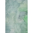 thumbnail image 2 of Addison Rugs Mayfield Washable Transitional Watercolors Teal Rectangle Rug, 10' x 14', 2 of 6