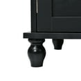 thumbnail image 5 of EUROCO 80.3" Large Entryway Hall Tree with Storage Bench and Coat Rack, 5 Hooks, 2 Large Drawers for Hallway Living Room Bedroom Home, Black, 5 of 8