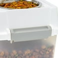 thumbnail image 3 of IRIS 13 Lbs. Airtight Pet Food Container | Dog - Cat Food Storage Bin | Treat Box with Bowls, 3 of 5