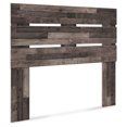 thumbnail image 1 of Signature Design by Ashley Neilsville Butcher Block Tête de Lit à Panneaux, Grand Lit, Brun, 1 of 2